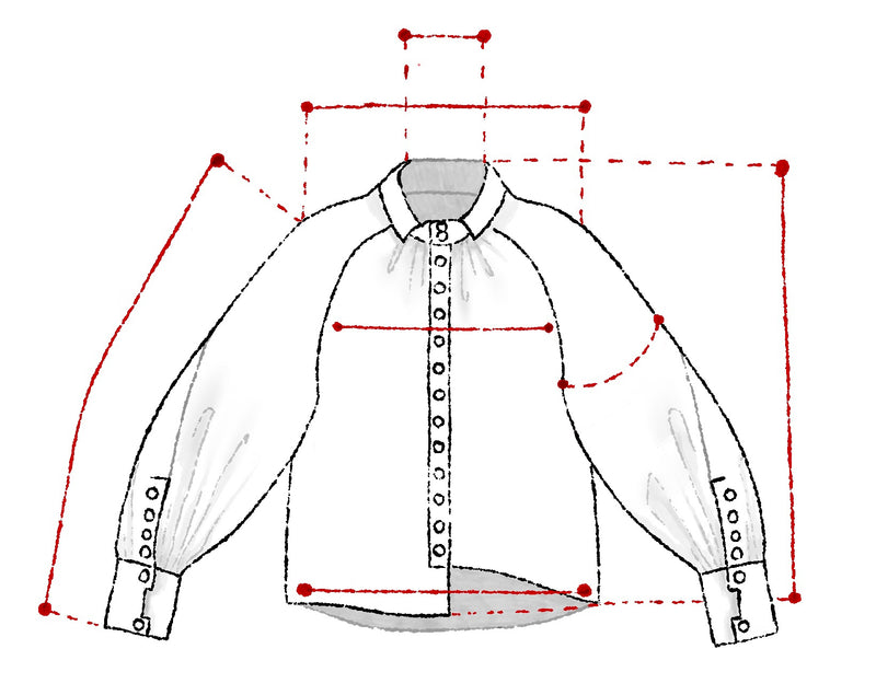 Measurements diagram