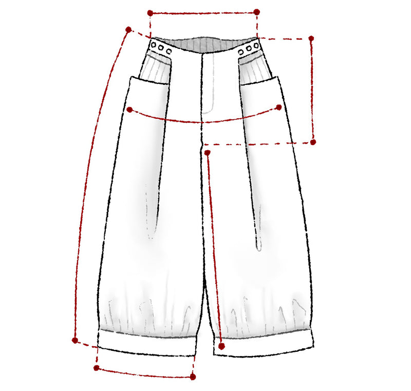 Measurements diagram